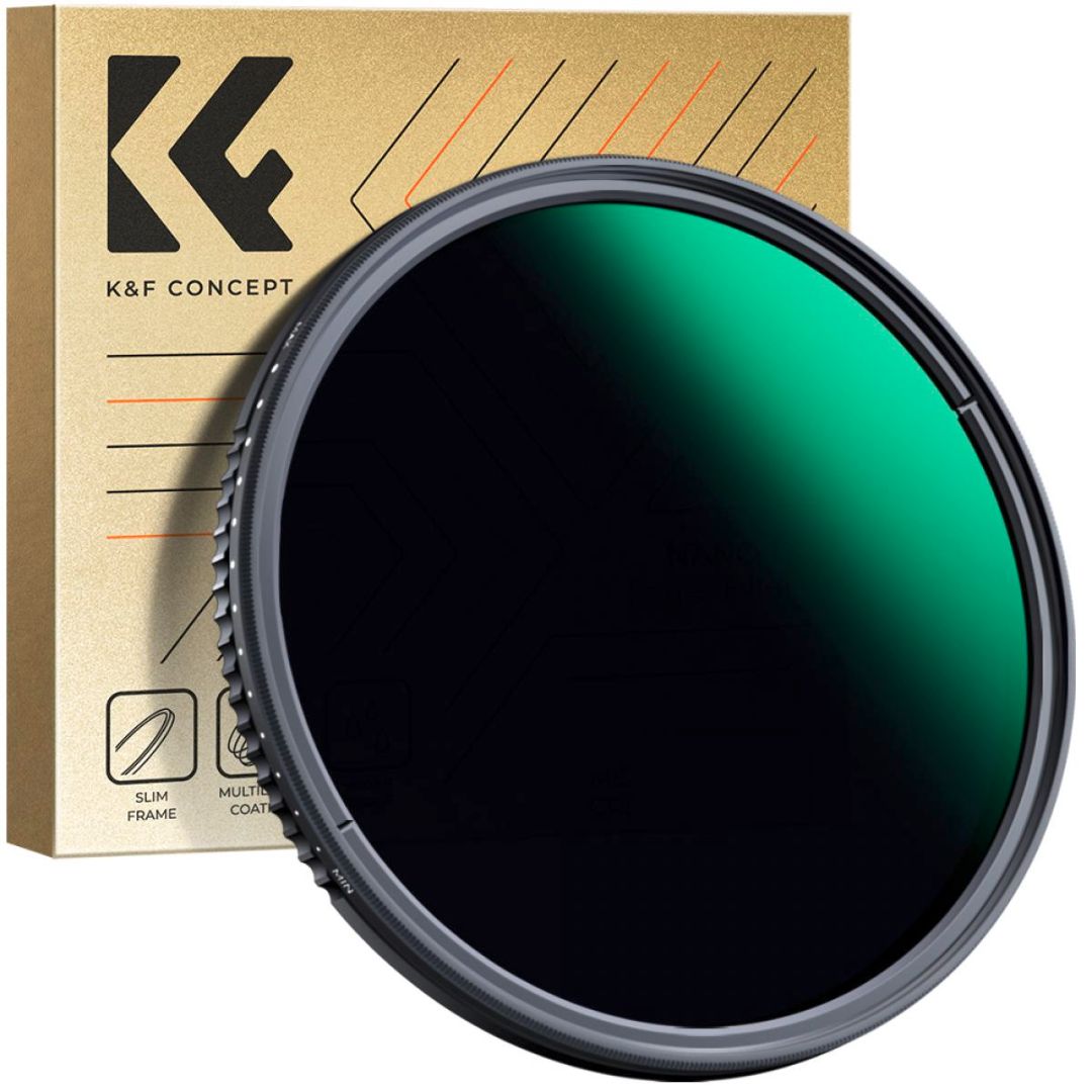 K&F Concept 49mm Variable ND Filter ND3-ND1000 (1.5-10 Stops) KF01.1830 - 1